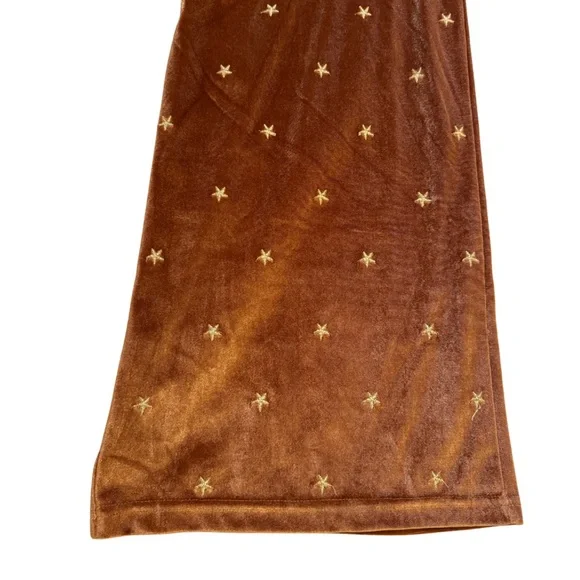 Audrey Parks x Francesca's Amber Velvet Star Jumpsuit - Picture 4 of 5